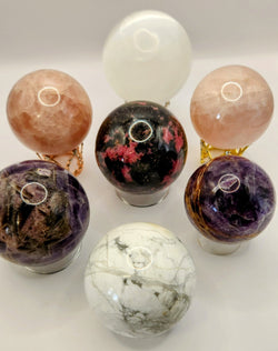 Rhodonite Sphere