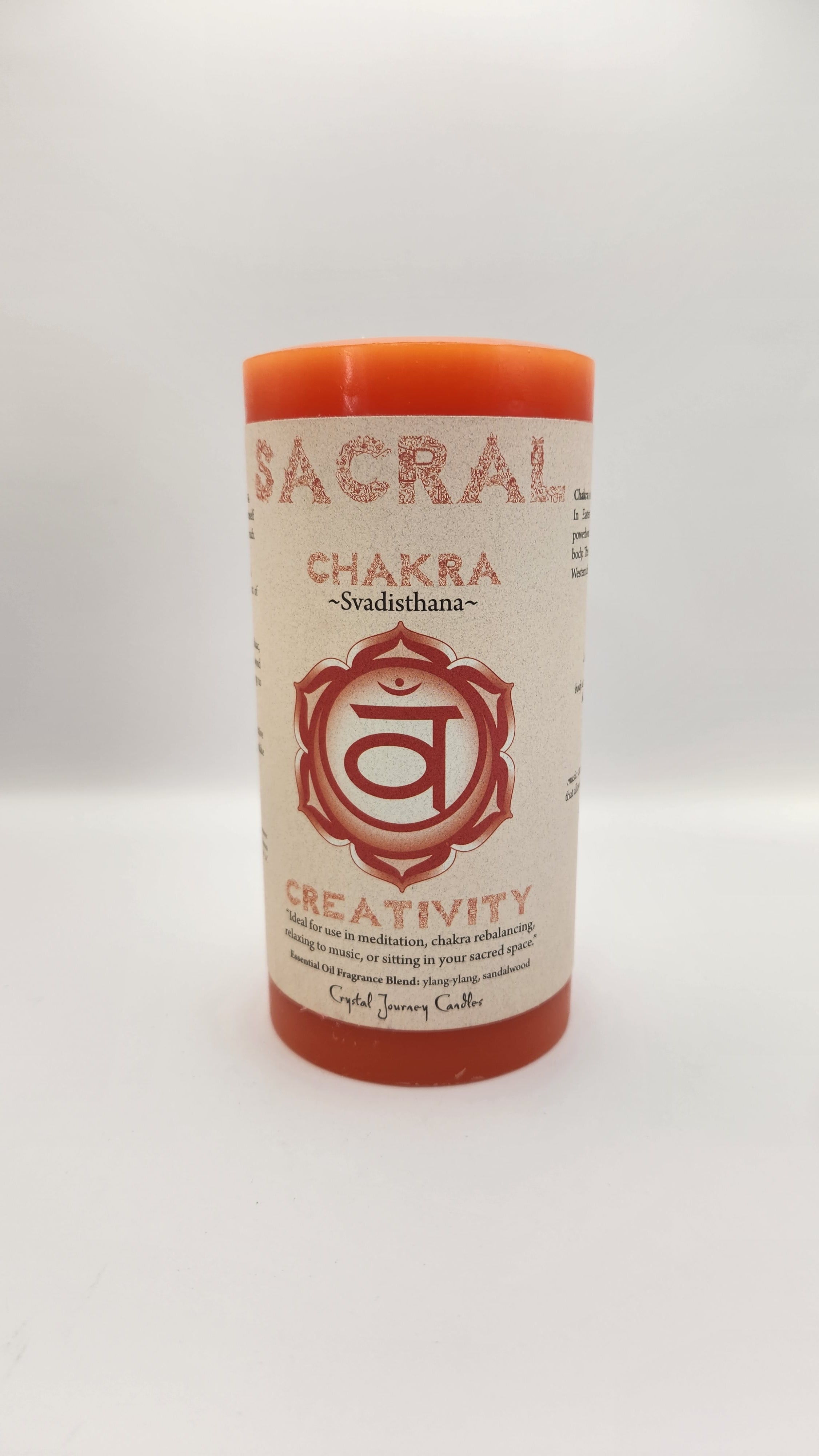 Sacral Chakra Candle