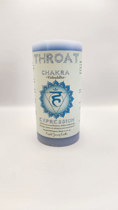 Throat Chakra Candle
