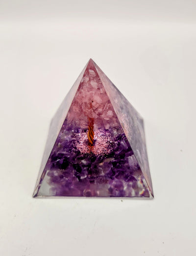 Amethyst Flower of Life Orgone