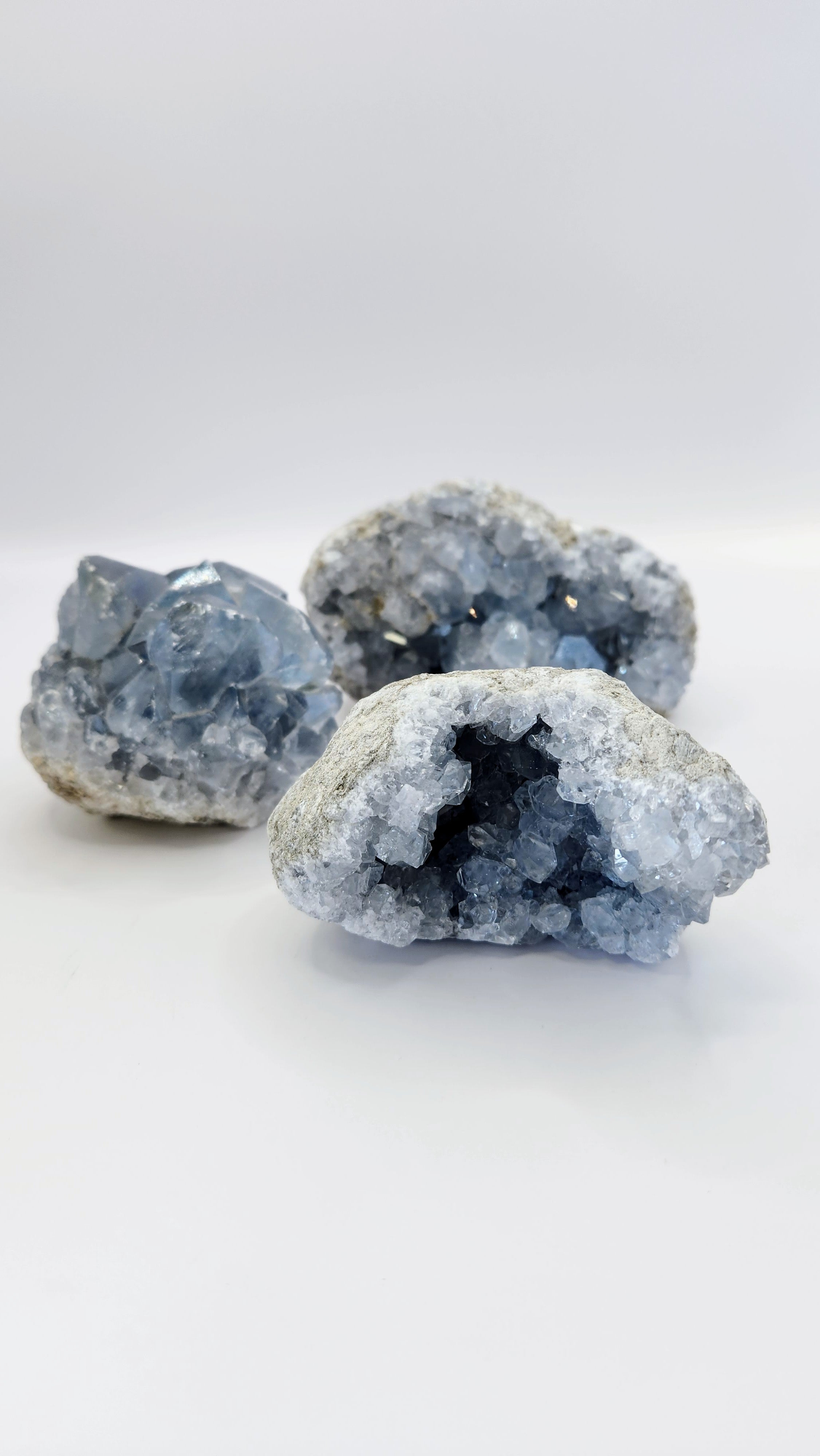 Blue Calcite Geode