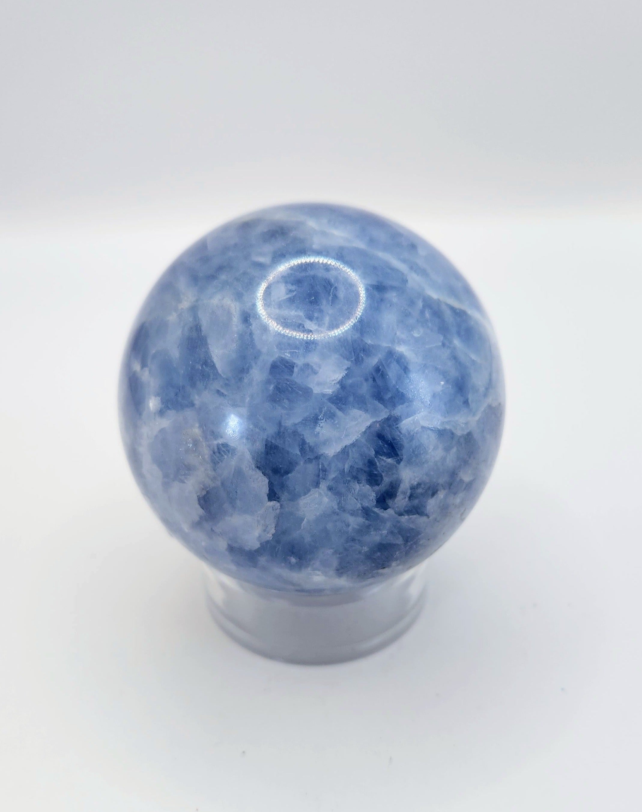 Blue Calcite Sphere