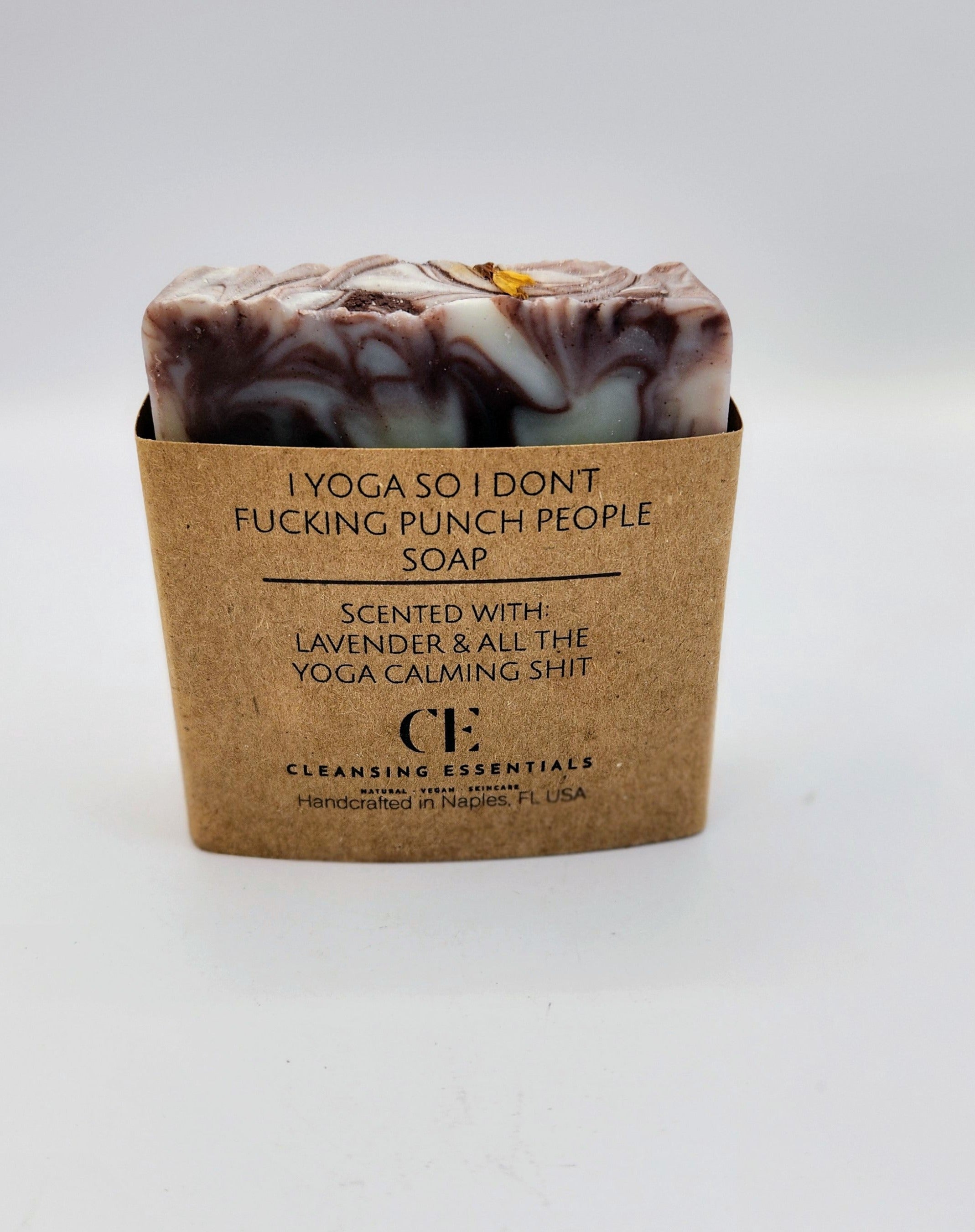 I Yoga so I Don’t Fucking Punch People Soap