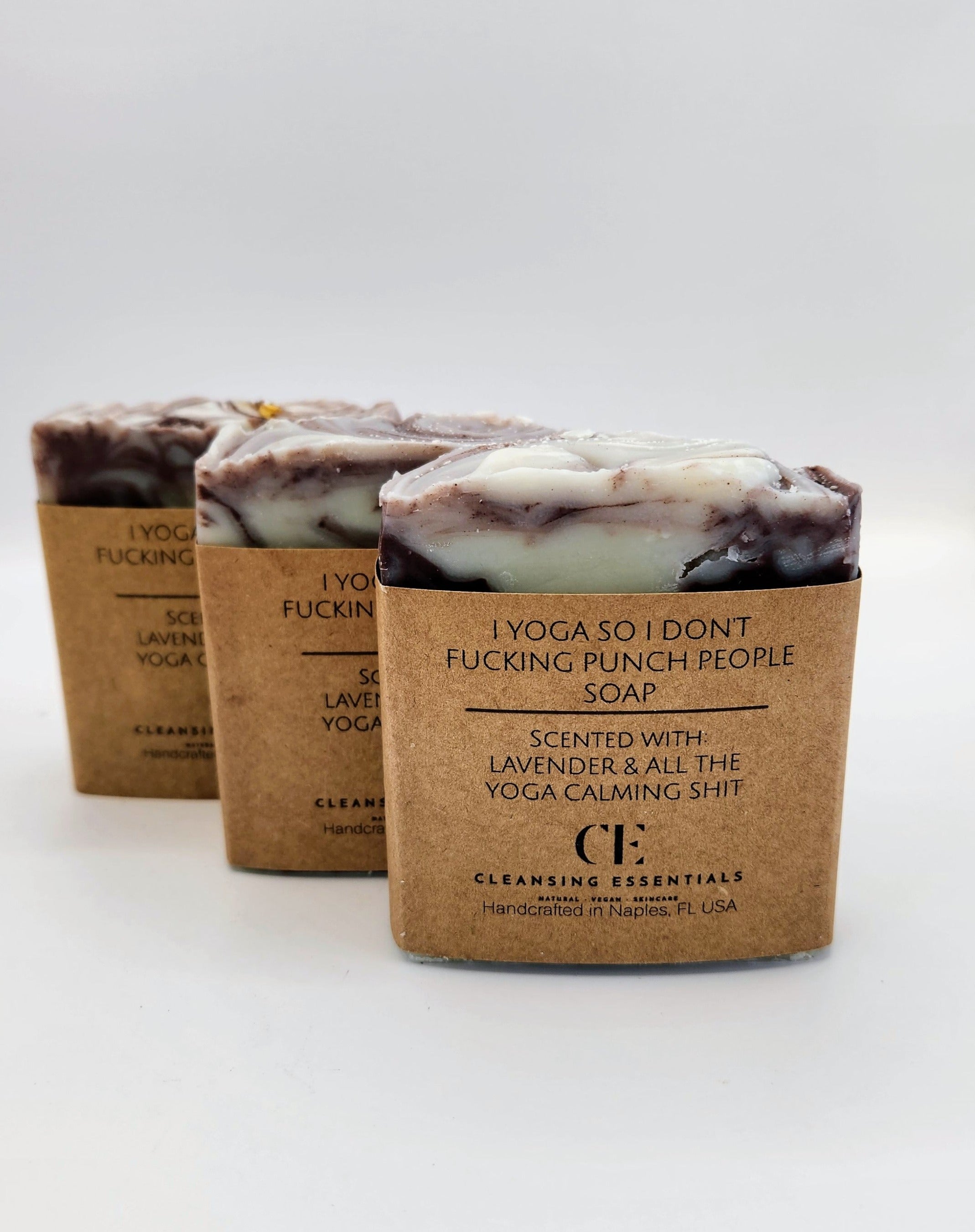 I Yoga so I Don’t Fucking Punch People Soap