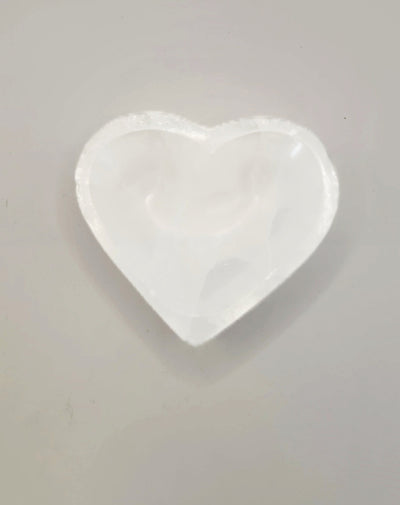 Selenite Heart Bowl