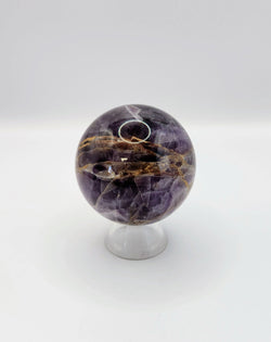Chevron Amethyst Sphere