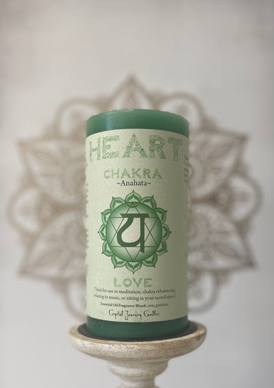 Heart Chakra Candle