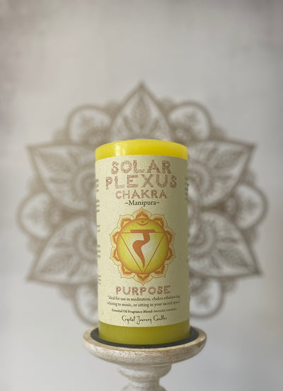 Solar Plexus Chakra Candle
