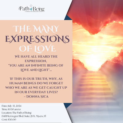 The Many Expressions of Love