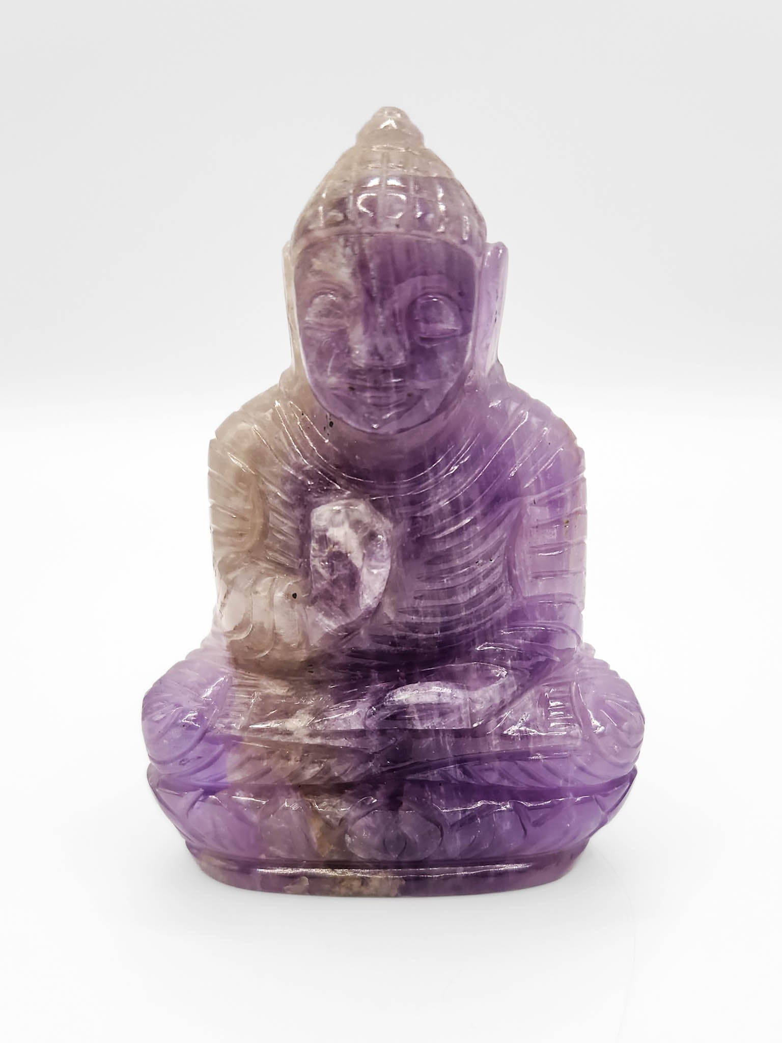 Amethyst Crystal Buddha