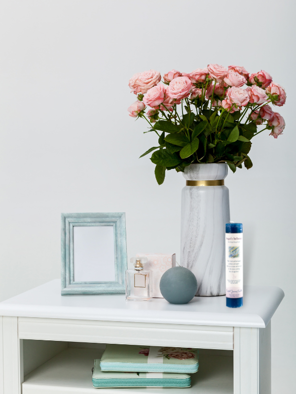 Reiki Charged Pillar Candle Angel's Influence