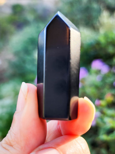Black Obsidian Point