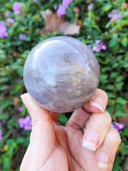 Blue Rose Quartz Sphere