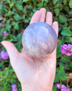 Blue Rose Quartz Sphere