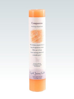 Reiki Charged Pillar Candle Compassion