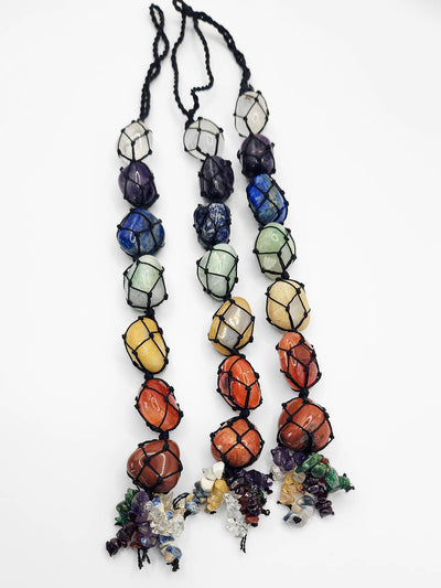 7 Chakra Hanging Crystal Charm