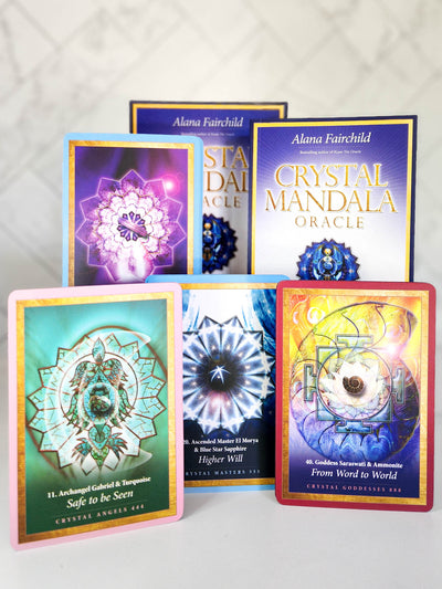Crystal Mandala Oracle Cards