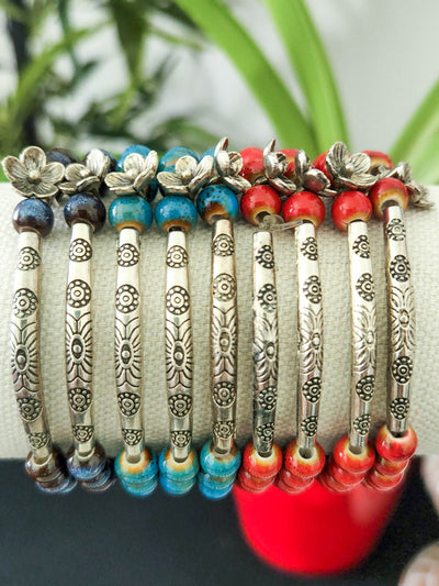 Flower Beaded Bracelet