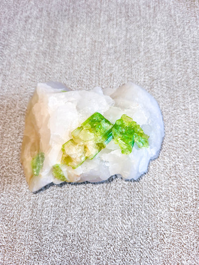 Green Tourmaline Crystal