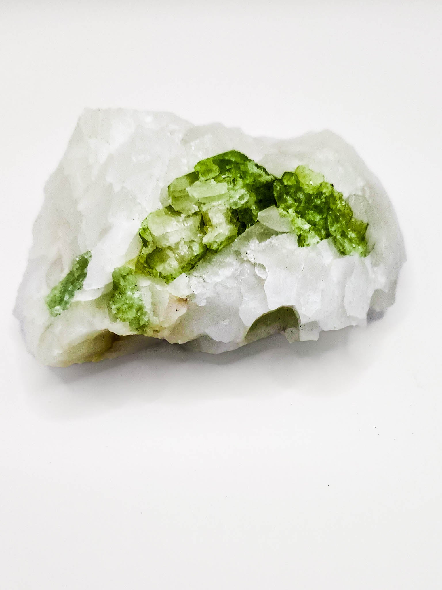 Green Tourmaline Crystal
