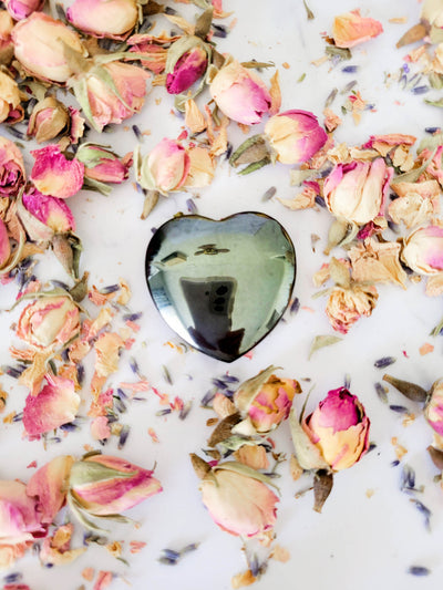 Hematite Heart
