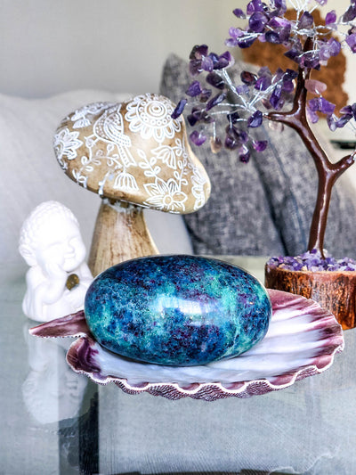 Ruby Kyanite Crystal Lingam