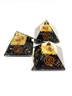 Black Tourmaline Orgone Pyramid