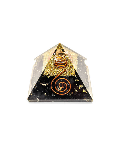 Black Tourmaline Orgone Pyramid