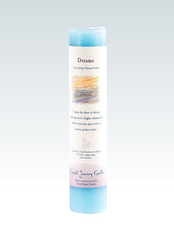 Reiki Charged Pillar Candle Dreams
