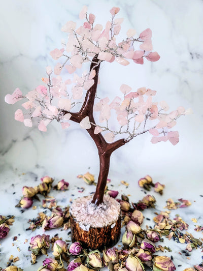 Rose Quartz Tree