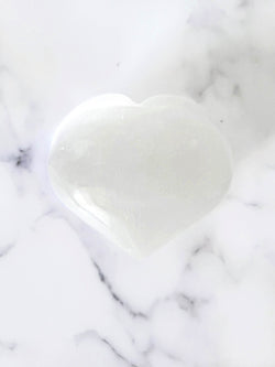 Selenite Heart