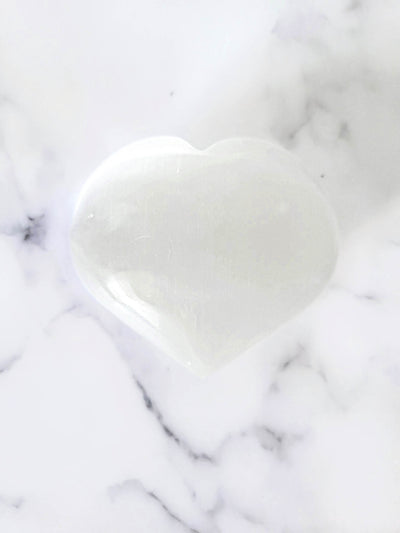 Selenite Heart