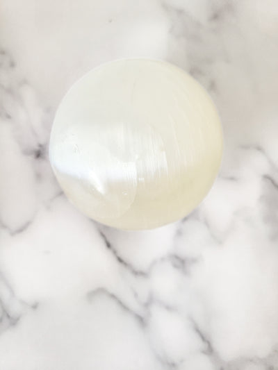 Selenite Sphere